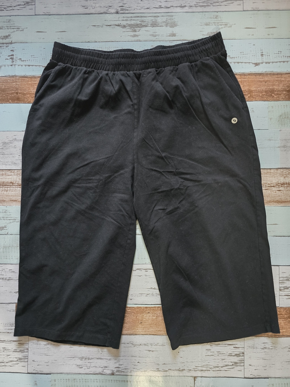 Baleaf Black Elastic Waist Active Shorts